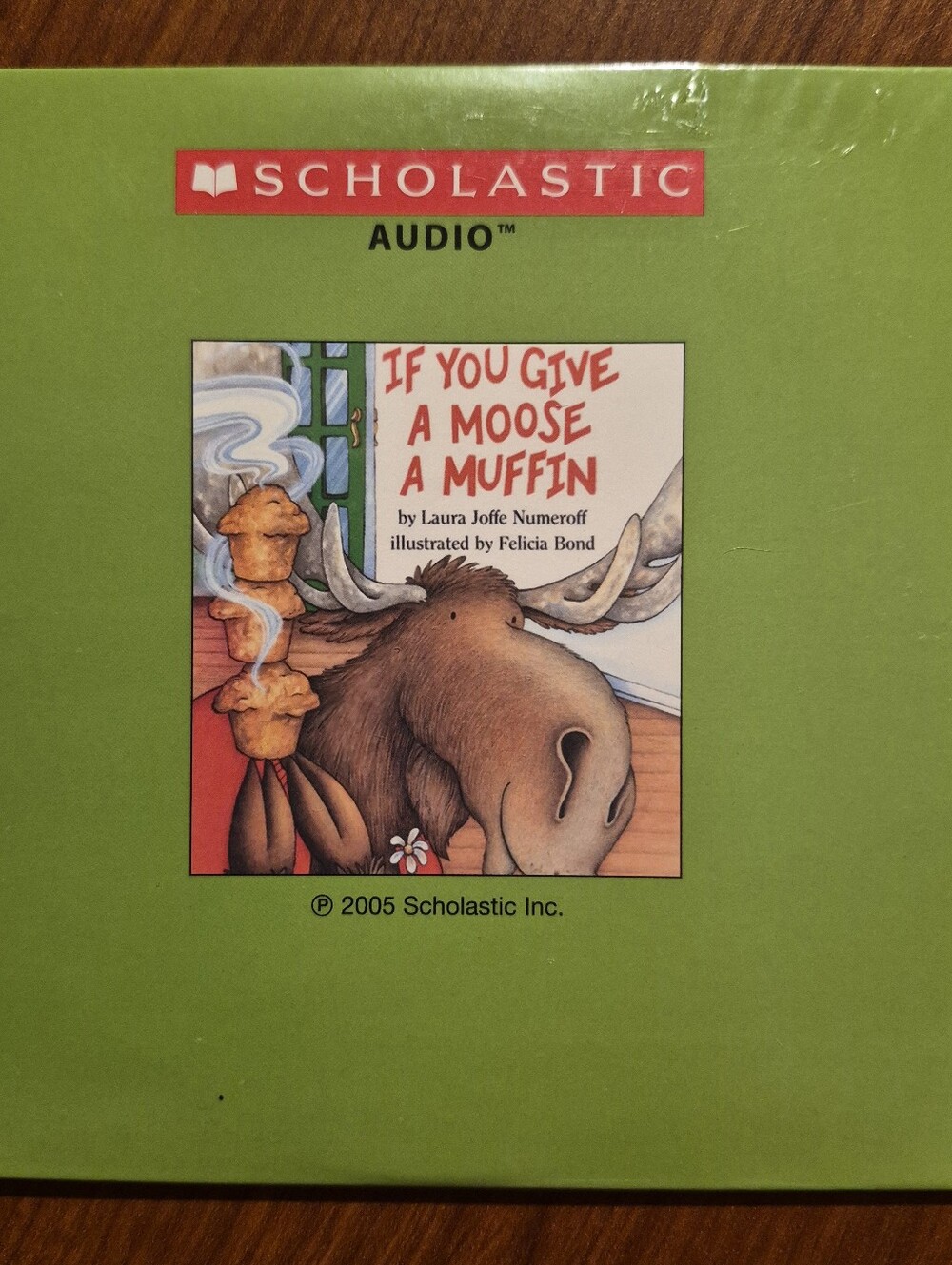 Audio CD 'If You Give A Moose A Muffin' Laura Numeroff NEW Sealed Scholastic